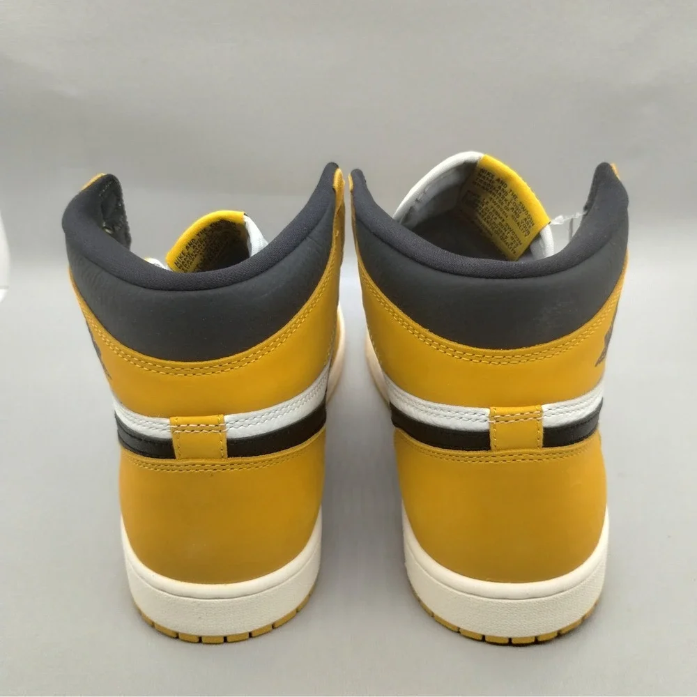Nike Air Jordan 1 Retro High OG Yellow Ochre White Black DZ5485-701 Mens 9.5